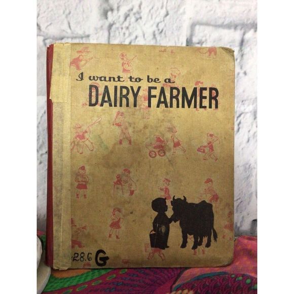 1957 “I Want To Be A Dairy Farmer” Vintage Book - Picture 11 of 11